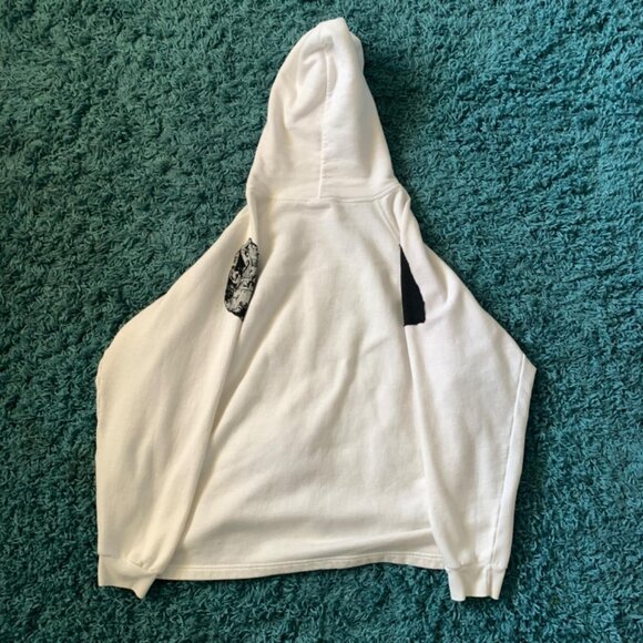 Lee Men's White and Cream Hoodie - Picture 2 of 3